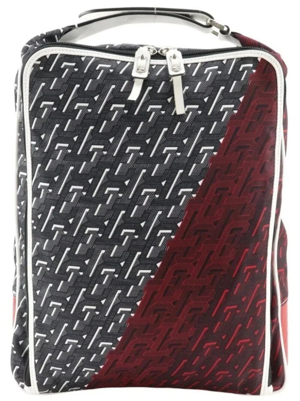 Christian Louboutin Backpack Backpack Daypack CL logo Red / black Nylon mens